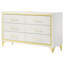 Commode de chambre à 6 tiroirs