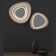Abstract Panels 1 - Light LED Flush Mounted Sconce