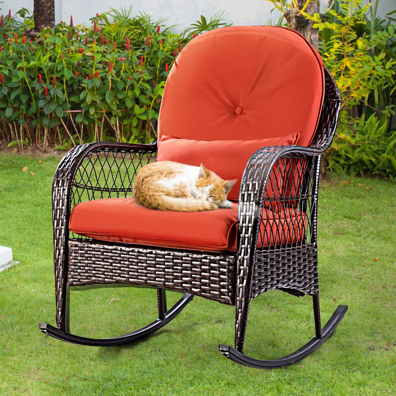 Ambrosio Outdoor Rocker Chair