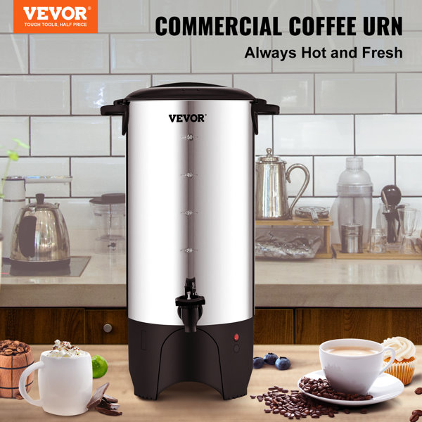 Kcourh Commercial Large Coffee Urn 100-Cup Coffee Maker