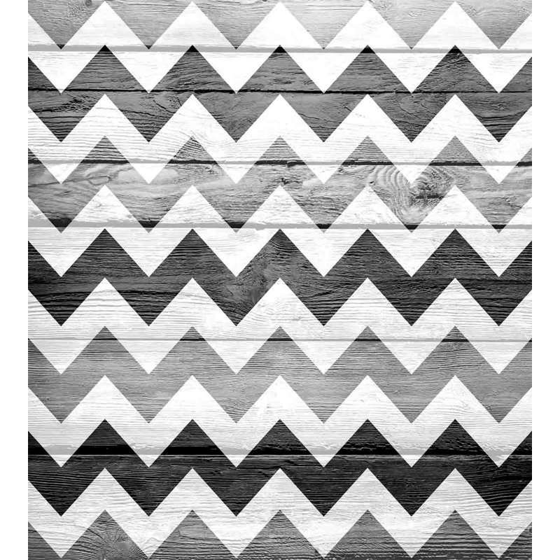 Rustic Chevron / Zig Zag Duvet Cover