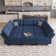 Devoiry 90.2'' Variable Sectional Upholstered Storage Sofa Bed Module Polyester Blend Couch Sleeper