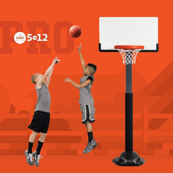 Huplay Pro Adjustable Basketball Set & Reviews | Wayfair