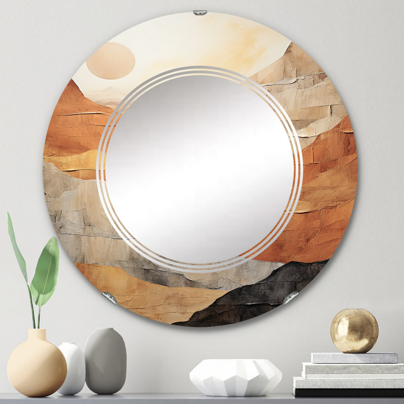 Miroir mural Shue, 24 po x 24 po