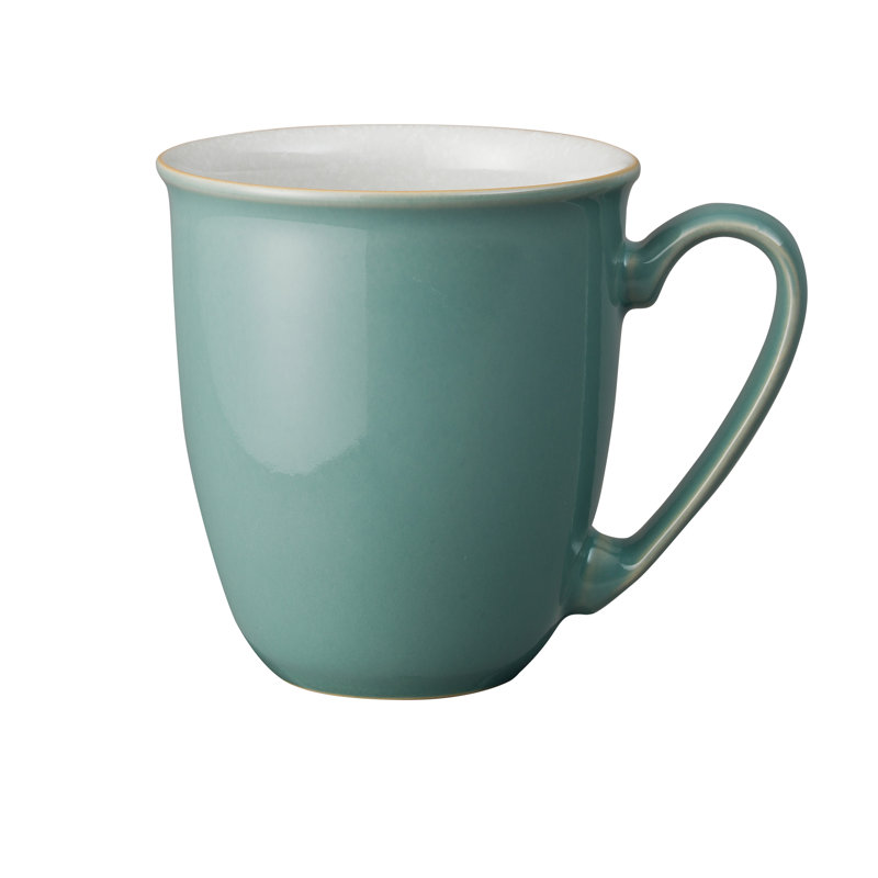 Elements Handmade Stoneware Coffee Mug, Green