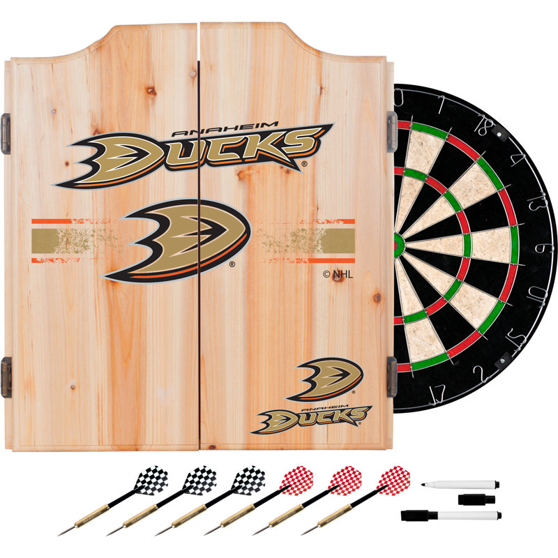 Ensemble de jeu de fléchettes NHL Logo, Anaheim Ducks