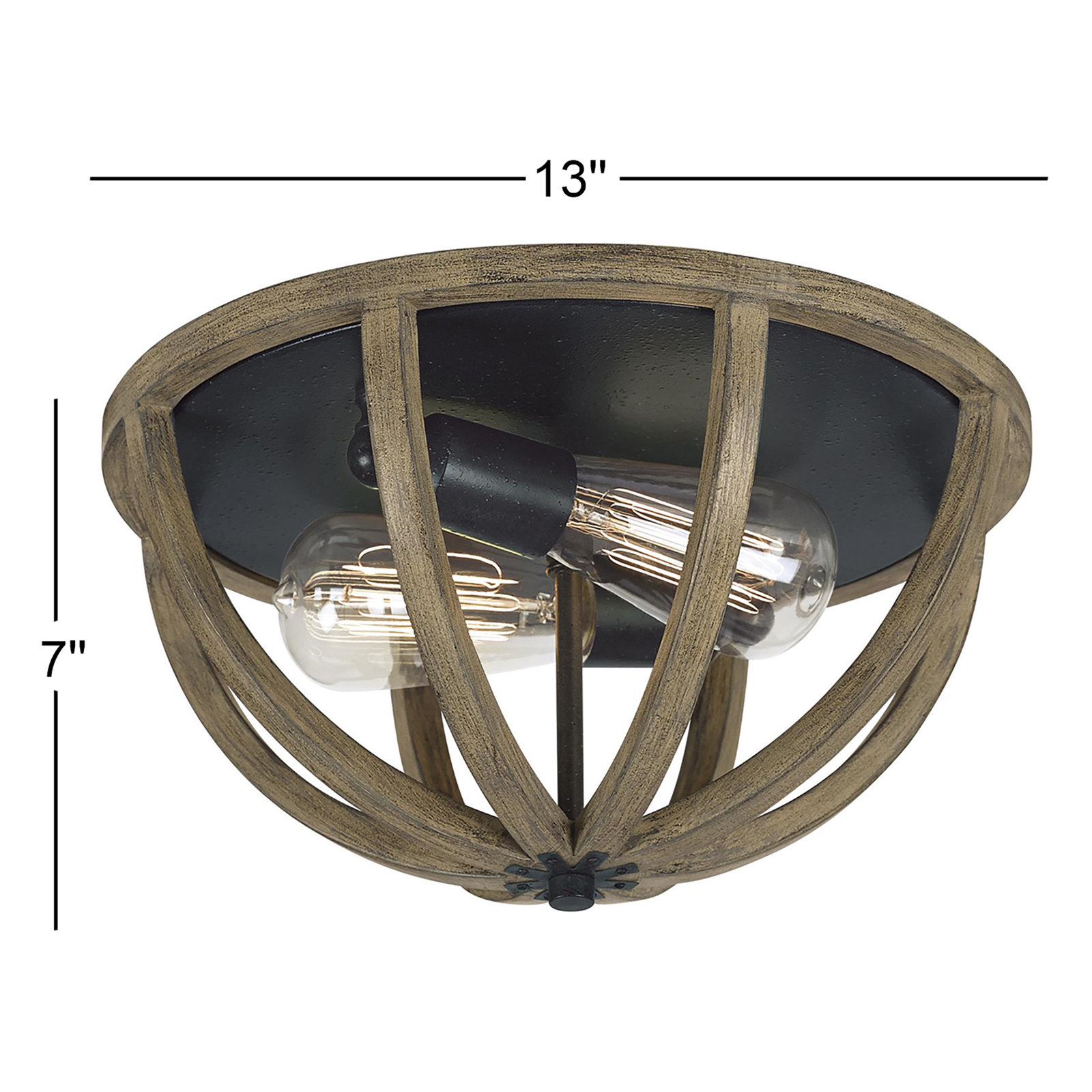 Maxwell 2-Light Flush Mount