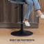 HOMCOM Bar Stools Set of 2 Swivel Height Adjustable Barstools-2094434092