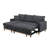 Reversible Sleeper Sectional Sofa