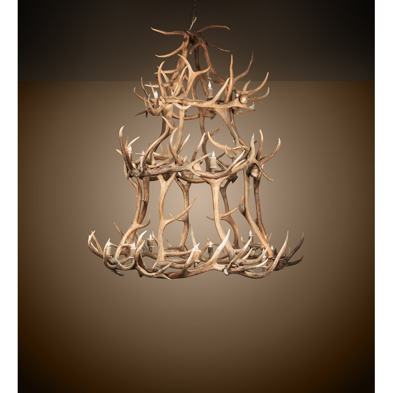 Rustic Lodge 18 - Light Chandelier