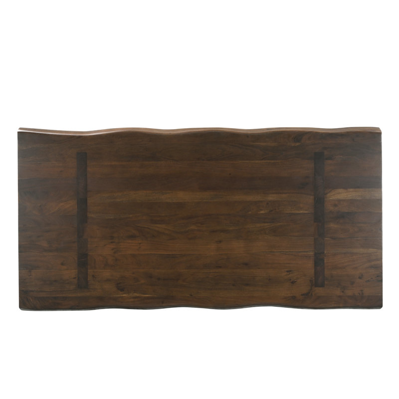 Ensemble de salle à manger Chaliyah, H 30 po x L 75 po x l 38 po, 7 pièces : table, 6 chaises