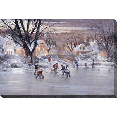 Art mural sur toile «Hometown Hockey»