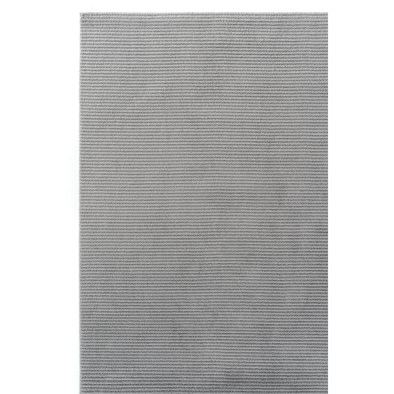 Ramlah Solid Colour Machine Made Indoor / Outdoor Area Rug, Rectangle 5'3" x 8'2"