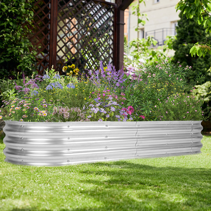 Metal Raised Garden Bed, 30.5 H x 180 W x 61cm D