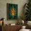 Gilded Star Geometric - Wrapped Canvas-1582205559-1582205548