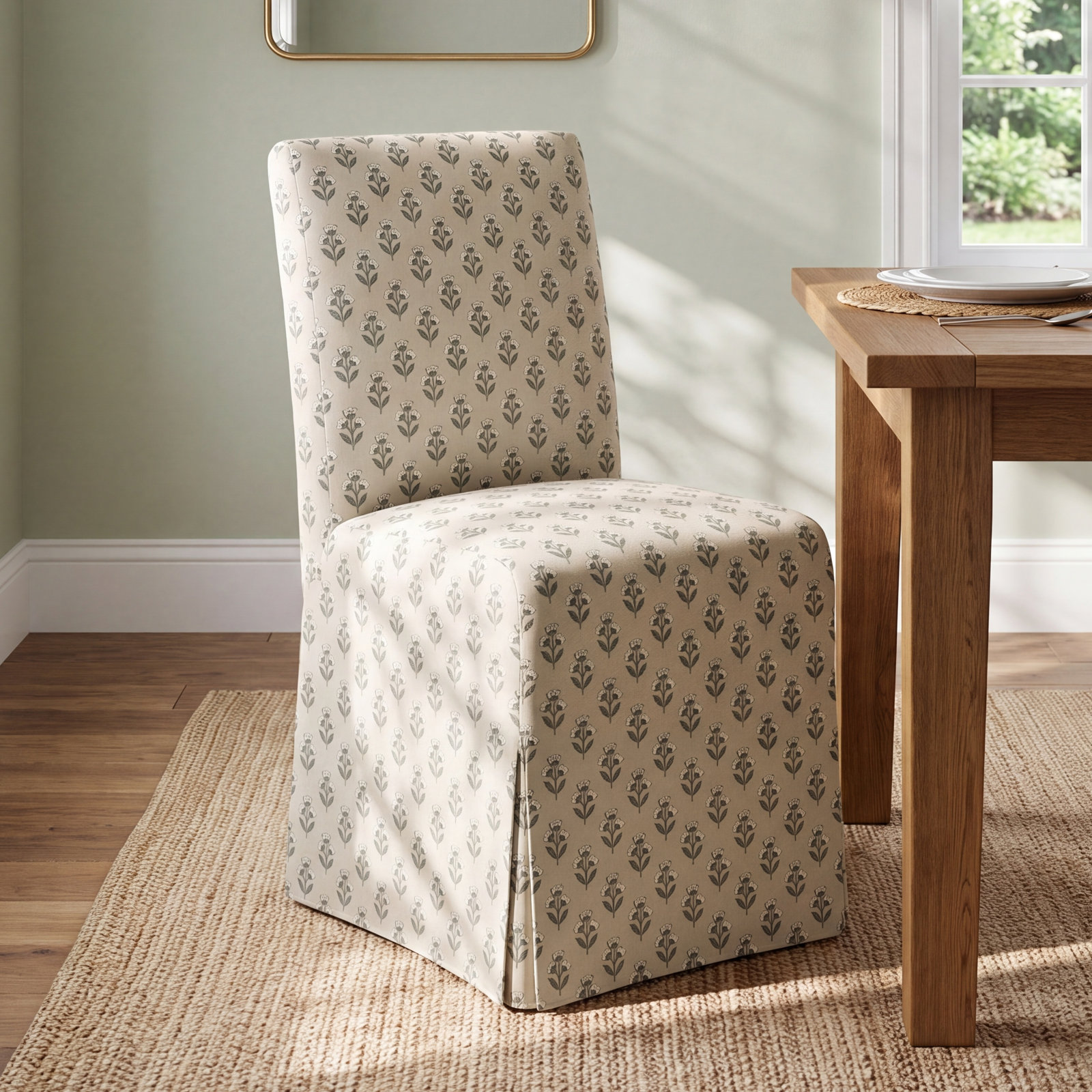 Stoffer Home x Cloth & Co. Lindy Dining Chair, Francie Sage