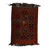 Afghan Wool Southwestern Area Rug