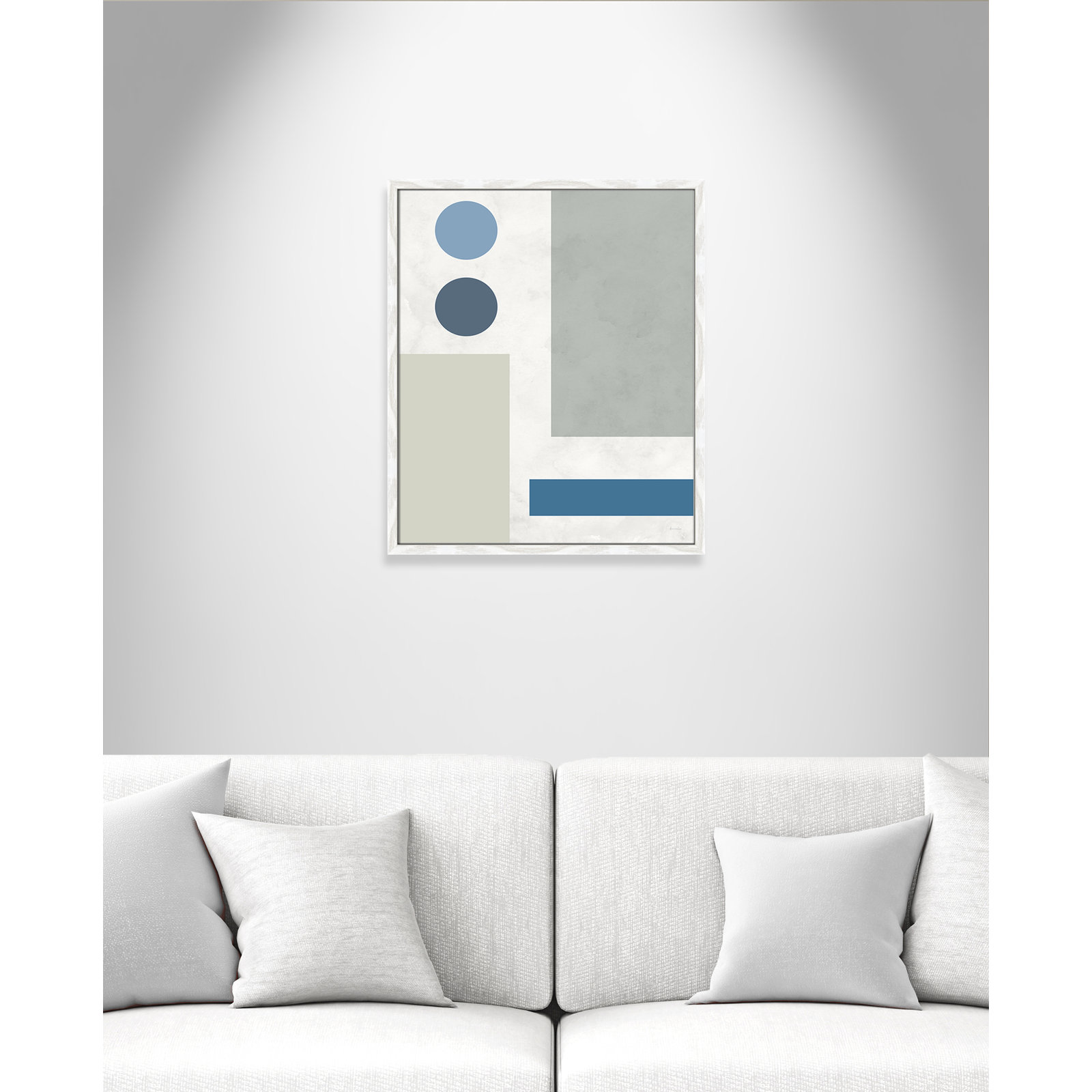 Stars Align I Print, 21.5" W x 25.5" H, White Framed