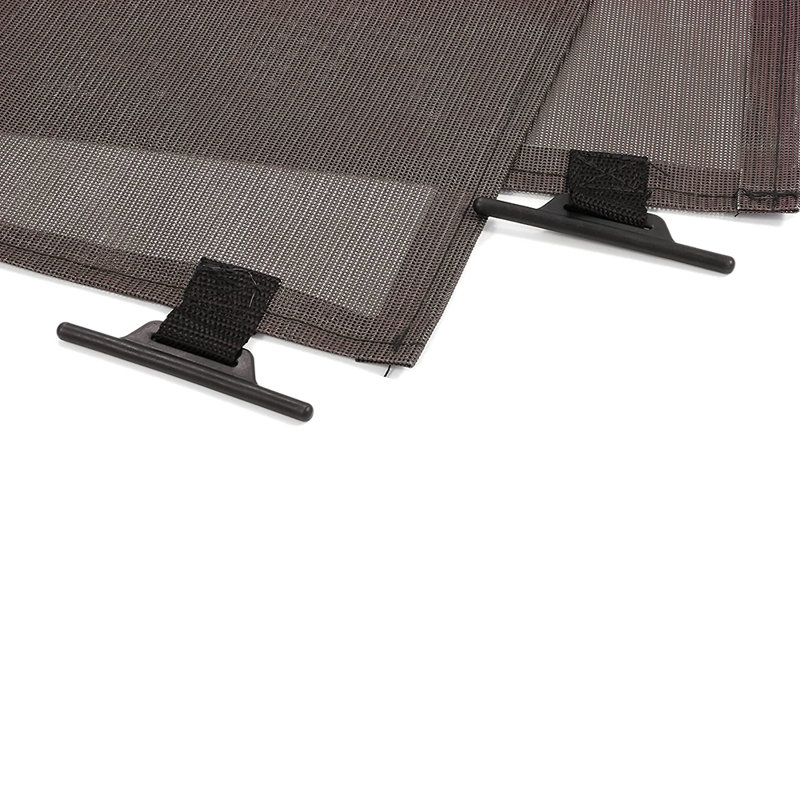 Auvent de rétraction manuel en pente 0,01 po, H 54 po x l 120 po x P 0,01 po, Brun