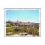 Vue sur les remparts de la ville médiévale - reproduction sur toile-67236368-67236373