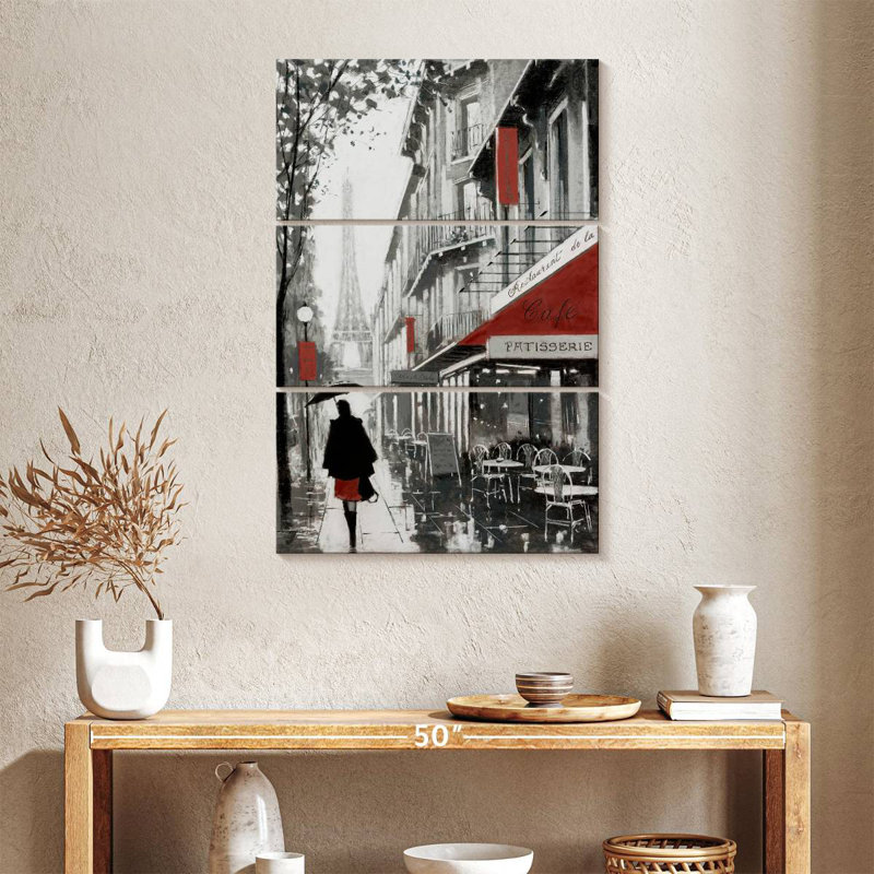 Sireci Rainy Paris I, 38" H x 24" W