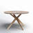 Stillmore Round Acacia Solid Wood Outdoor Dining Table , 47.24 " W 47.24 " D-948226252