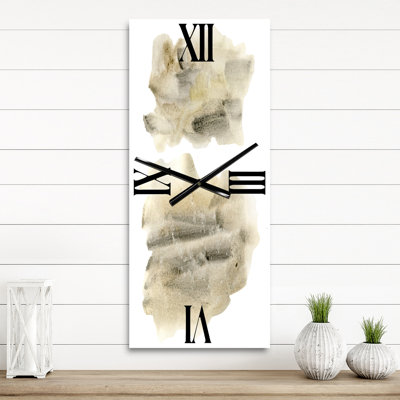 Horloge murale nuages