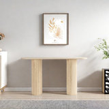 Modern Minimalist Solid Wood Console Table