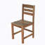 Ensemble de table et chaises d'extérieur en bois d'acacia de haute qualité