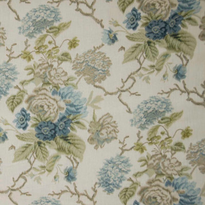 Chelverton II - Blue/Green Fabric