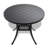 3-Piece Set Of Cast Aluminum Patio Furniture With Blue Cushions