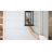 22” Large Matte Black Outdoor Wall Lights With Clear Tempered Glass