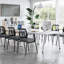 Fauteuils empilables à dossier en filet, fauteuils de réception pour invités, chaise de bureau ergonomique avec accoudoirs-103519891