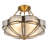 Keyin 17.71Inch Classic Flower-shaped Ceiling Light