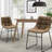 Faux Leather Side Chair