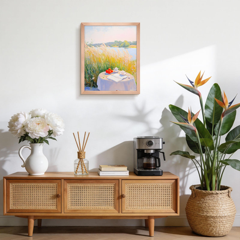 Cadres en bois d'ingénierie avec plexiglas, Or rose, 16 po x 20 po