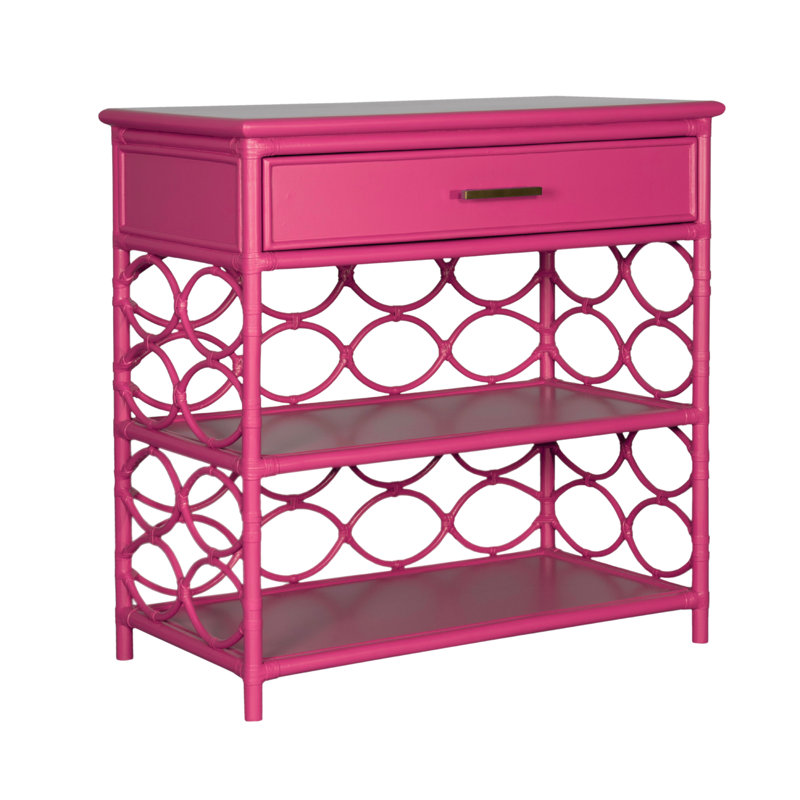 Manning End Table, Pink