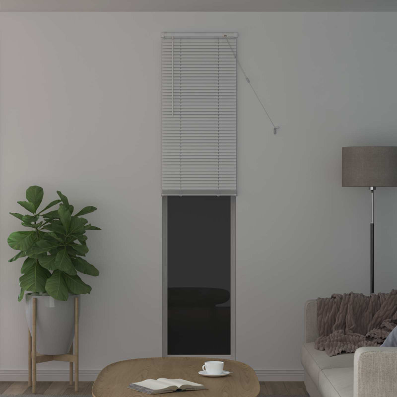 Horizontal/Venetian blind, White, 50cm W x 213cm L