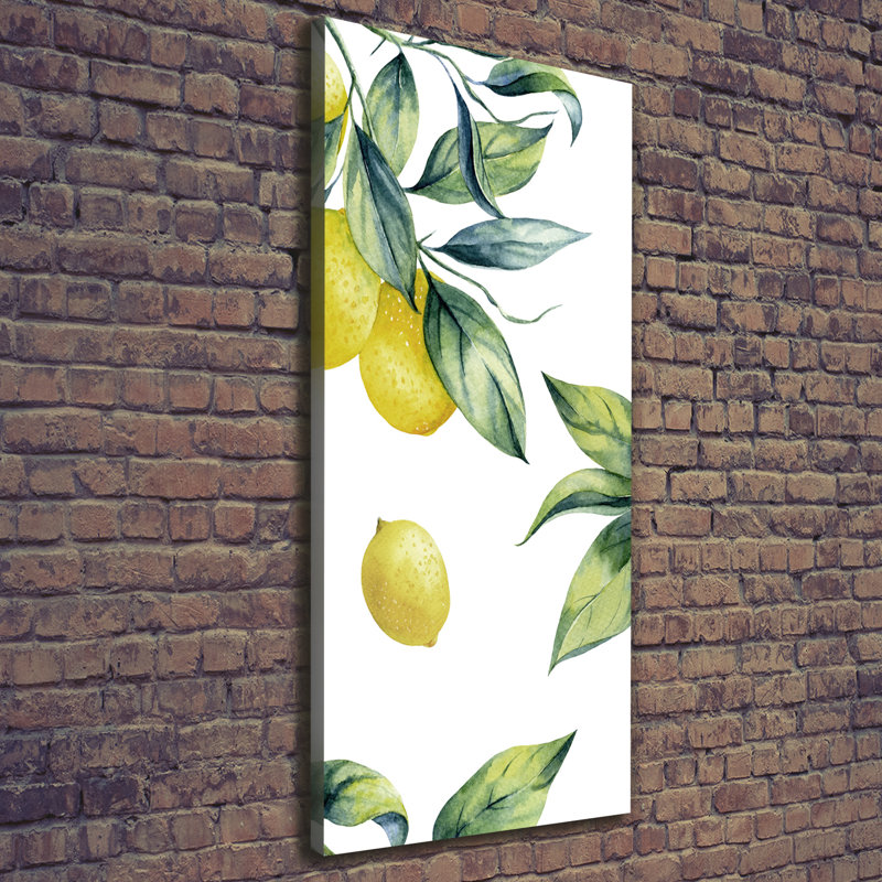 Lemons - Wrapped Canvas Print
