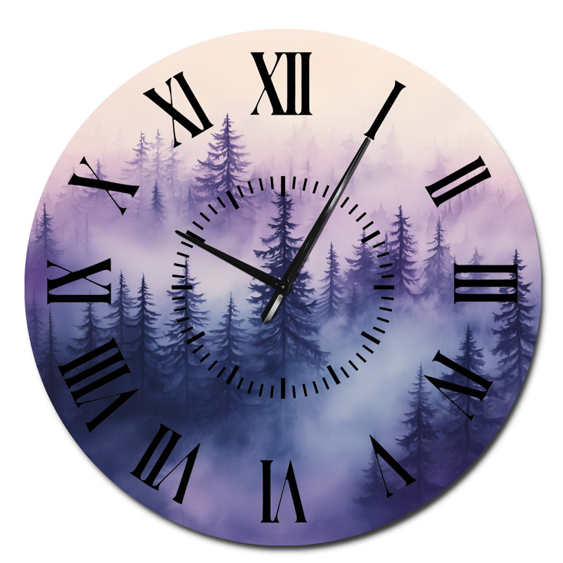 Horloge murale Misty, Surdimensionné