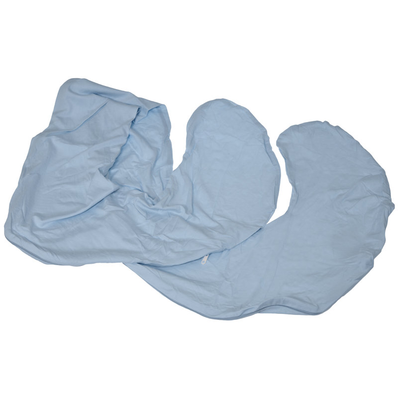  Taie d'oreiller de couleur unie pour le corps, Bleu