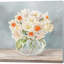 Fleurs et vases aigue-marine II - impression sur toile tendue-731690724-731690725-762672554