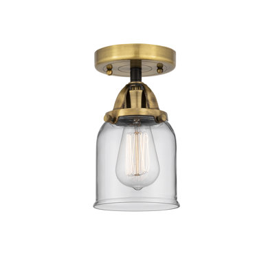 Glass LED Semi Flush Mount