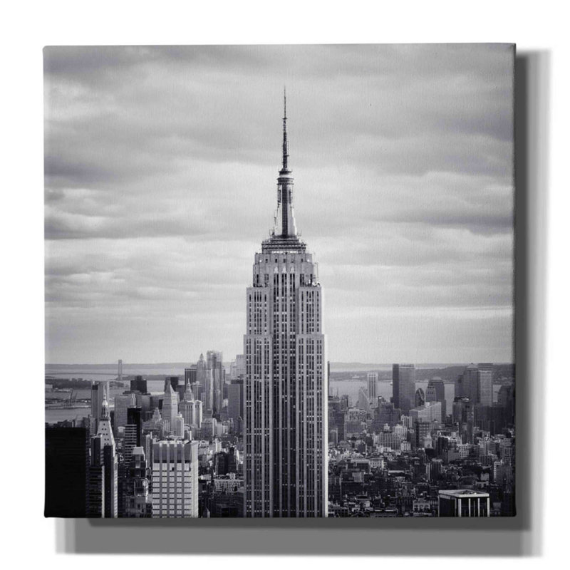 'NYC Empire' by Nina Papiorek, Canvas Wall Art, 26" H x 26" W x 1.5" D