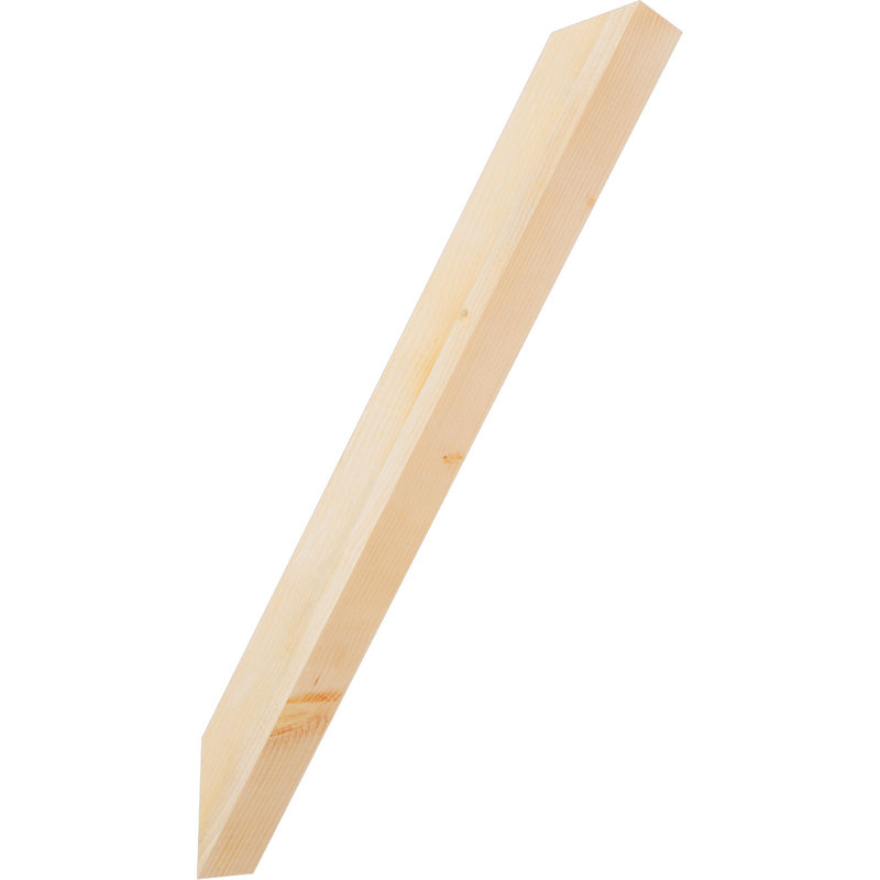 Attelle de genou traditionnelle, Douglas (sciage brut), H 40 po x l 4 po x P 28 po