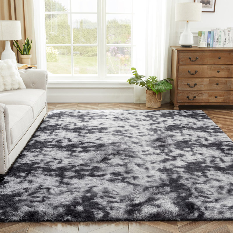 Kosobud Performance Washable Indoor Rug, Rectangle 4' x 6'