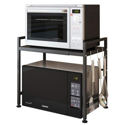 Naisaiah Steel Baker's Rack with Microwave Compatibility