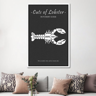 Butchery Lobster by Mark Rogan - Print on Canvas