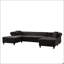 Canapé en chenille 3 pièces Novalune-106295944