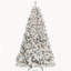 Sapin de Noël floqué de 1,5 m avec 300 lumières UL, 600 branches et 27 pommes de pin